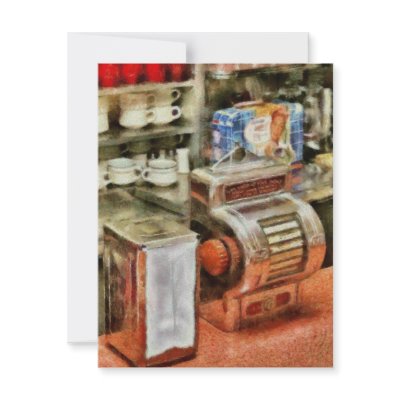 Americana - The Greasy Spoon Personalized Invites by suburbanscenes
