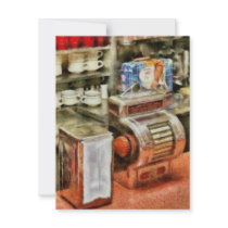 Americana - The Greasy Spoon Personalized Invites