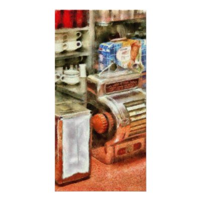Americana - The Greasy Spoon Picture Card by suburbanscenes