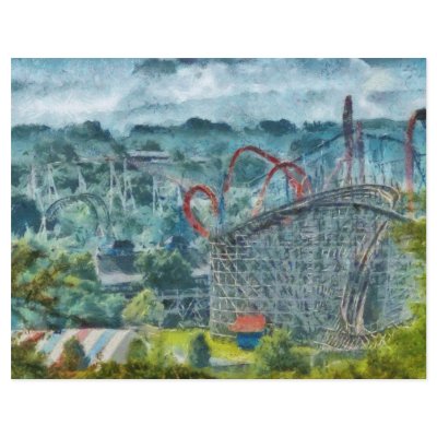 Americana - The thrill ride Flyers by suburbanscenes