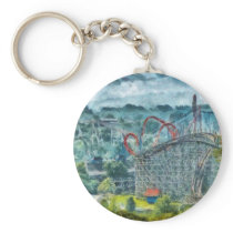 Americana - The thrill ride Keychain