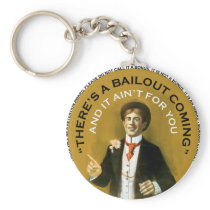 Americana There's A Bailout Coming Neil Young Key Chain