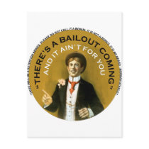 Americana There's A Bailout Coming Neil Young Post Card