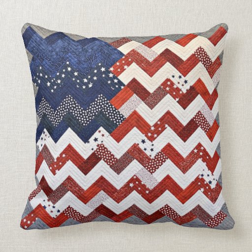 "Americana" THROW PILLOW Zazzle