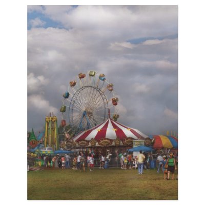 Americana - Traveling Carninval Full Color Flyer by suburbanscenes