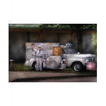 Americana - We sell Ice Cream t-shirts by suburbanscenes Americana - We sell Ice Cream t-shirts