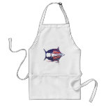 AmericanFlag Marlin by FishTs.com Apron