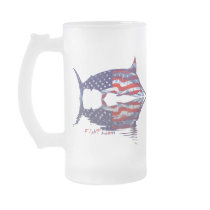 AmericanFlag Marlin by FishTs.com Coffee Mugs