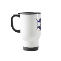 AmericanFlag Marlin by FishTs.com Coffee Mugs
