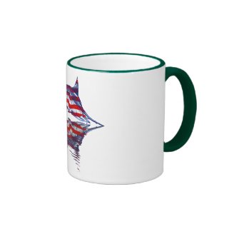 AmericanFlag Marlin by FishTs.com Mug