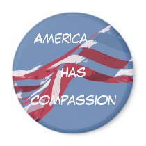 americanflagcutout, America, Has, Compassion magnets by jenniekurono americanflagcutout, America, Has, Compassion magnets