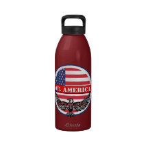 Americano puro botellas de beber