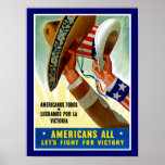 Americans All ~ Let's Fight for Victory