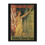 Americans All World War II Postcards