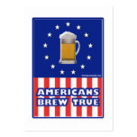 Americans Brew True Business Cards