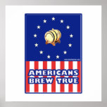 Americans Brew True Wine posters