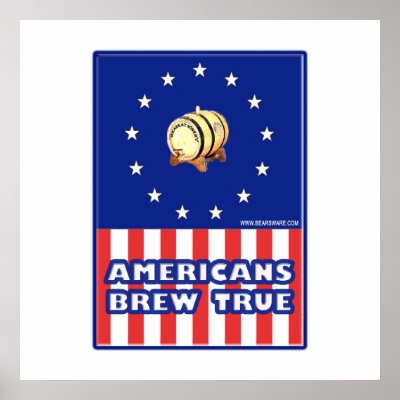 Americans Brew True Wine Posters by bear518