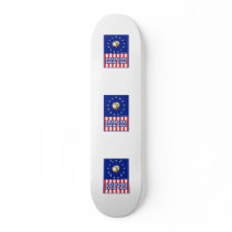 Americans Brew True Wine Custom Skate Board