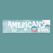 Americans for OBAMA bumper stickers