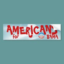 Americans for OBAMA bumper stickers