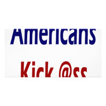 Americans Kick Ass photo cards