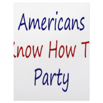 Americans Know How To Party Letterhead Template