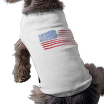 Americans USA Flag pet clothing by politicalgirl Americans USA Flag pet clothing