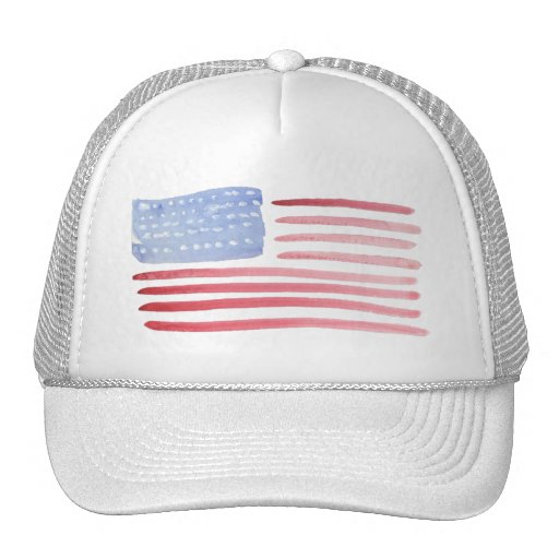 Americans USA Flag Mesh Hats