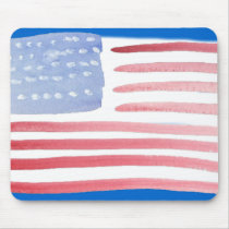 Americans USA Flag Mousepads