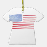 Americans USA Flag Ornaments