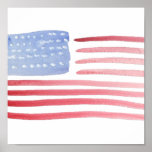 Americans USA Flag Posters