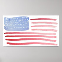 Americans USA Flag Posters