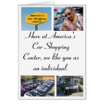 america's car shopping center card