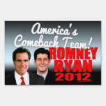 America's Comeback Team Lawn Sign