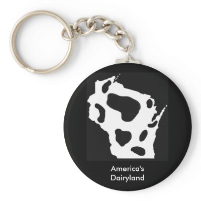 America's Dairyland Key Chains by gtk88594