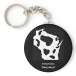 America's Dairyland Key Chains