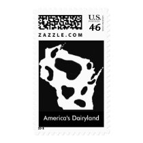 America's Dairyland postage
