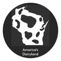 America's Dairyland stickers
