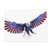 America's eagle postcards