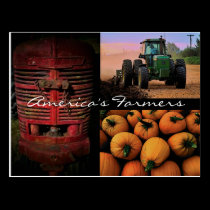 America's Farmers Postcard postcards