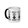 America's Fast Trains Carry Railway Express Coffee Mug