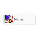 America's Favorite Pastime Return Address Label