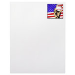 America's Favorite Pastime Personalized Letterhead