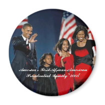 America's First African American Presiden... magnets