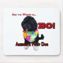 AMERICA'S FIRST DOG: BO mousepads by OWL1998 AMERICA'S FIRST DOG: BO mousepads