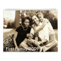 America's First Family 2009 calendars