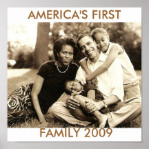 America's First Family 2009 Print