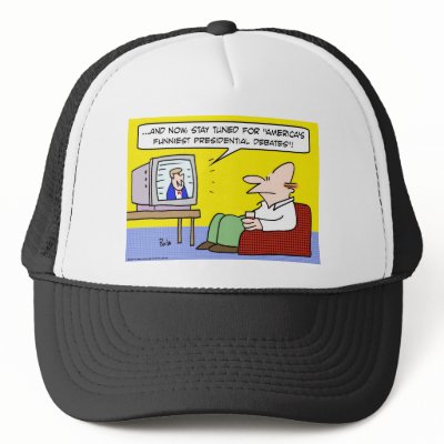americas funniest presidential debates mesh hat by rexfmay