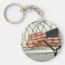 America's Future - Police State - Prison State Keychain