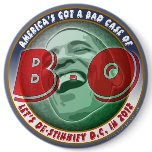 America's Got a Bad Case of... Pin